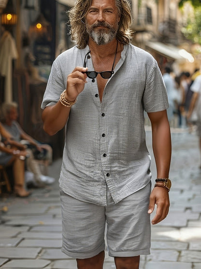 [COMPRA 1 Y LLEVATE 2] - La Costa™ | Conjunto Doble – Elegancia con Corte Relajado y Tejido Premium