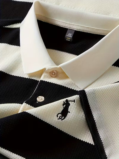 [LLEVÁ 2 AL PRECIO DE 1] – Polo Rayas Premium™ | Casual, Moderno y Fachero